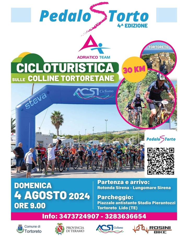 Cicloturistica sulle colline tortoretane