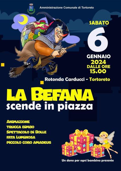 La Befana scende in piazza – 6 gennaio