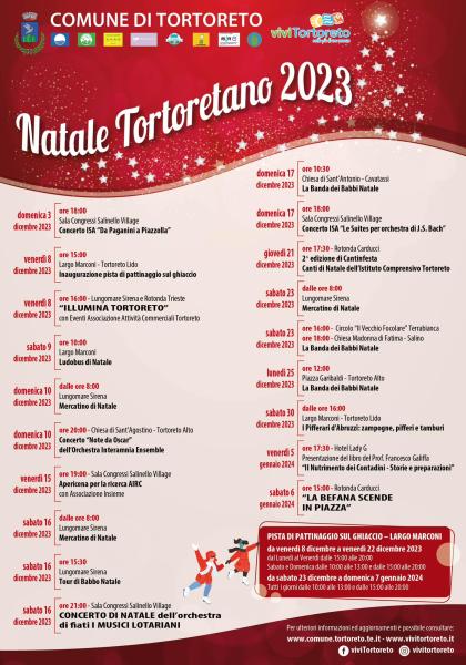 Calendario del Natale Tortoretano 2023