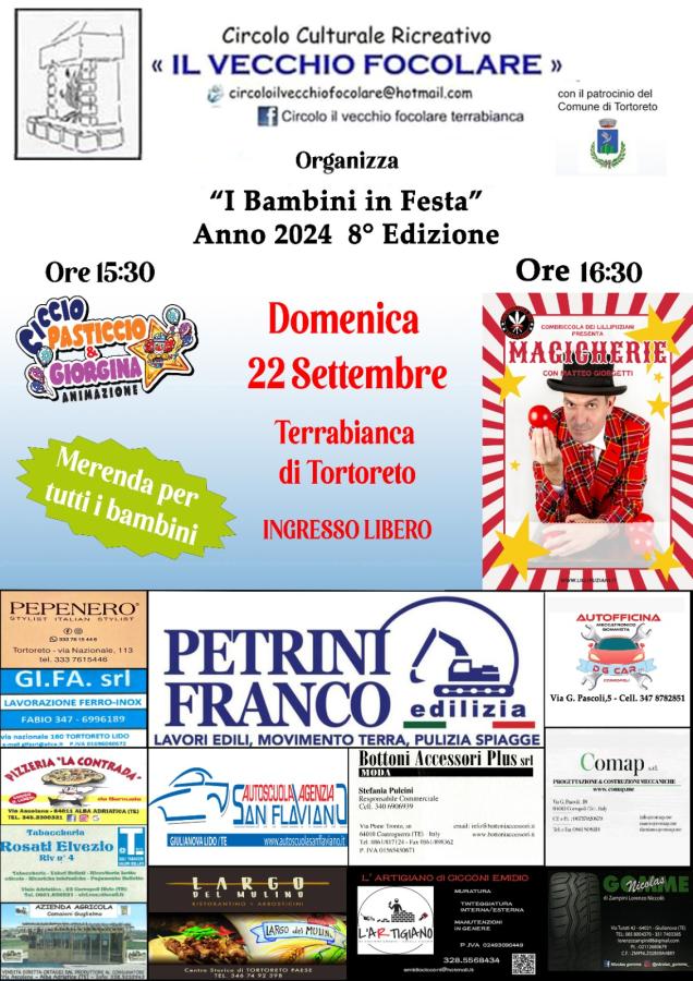 I bambini in festa